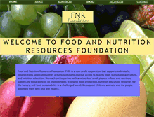 Tablet Screenshot of fnrfoundation.org